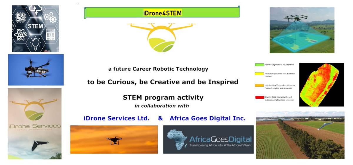 Exciting times ahead for Zambian schools! Introducing #iDrone4STEM in support with <a href="/AfGoesDigital/">Africa Goes Digital Inc.</a> 🌍🤖 an innovative #STEMeducation  activity using drones to explore drone mapping in Zambian schools.  Empowering students to soar high in the world of technology and agriculture!