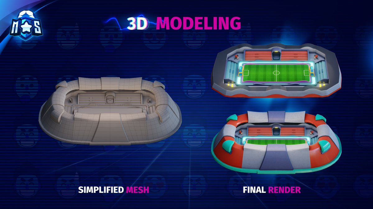 metastargame's tweet photo. From concept to reality, explore every detail that makes this stadium a masterpiece. 🔥

Step inside and experience the magic of our stadium progress!🤩 https://t.co/0WgpvFQ0v8