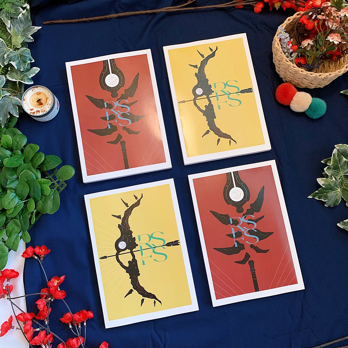 guessibetter's tweet photo. The anthology will be sold as single books and full merch sets. We will not be selling digital copies of the anthology at this time as this is a small-scale project and we must prioritize our physical inventory
⭐ALL books will come with Vi's (@pending_url) beautiful postcard! https://t.co/O5DV3alnWn