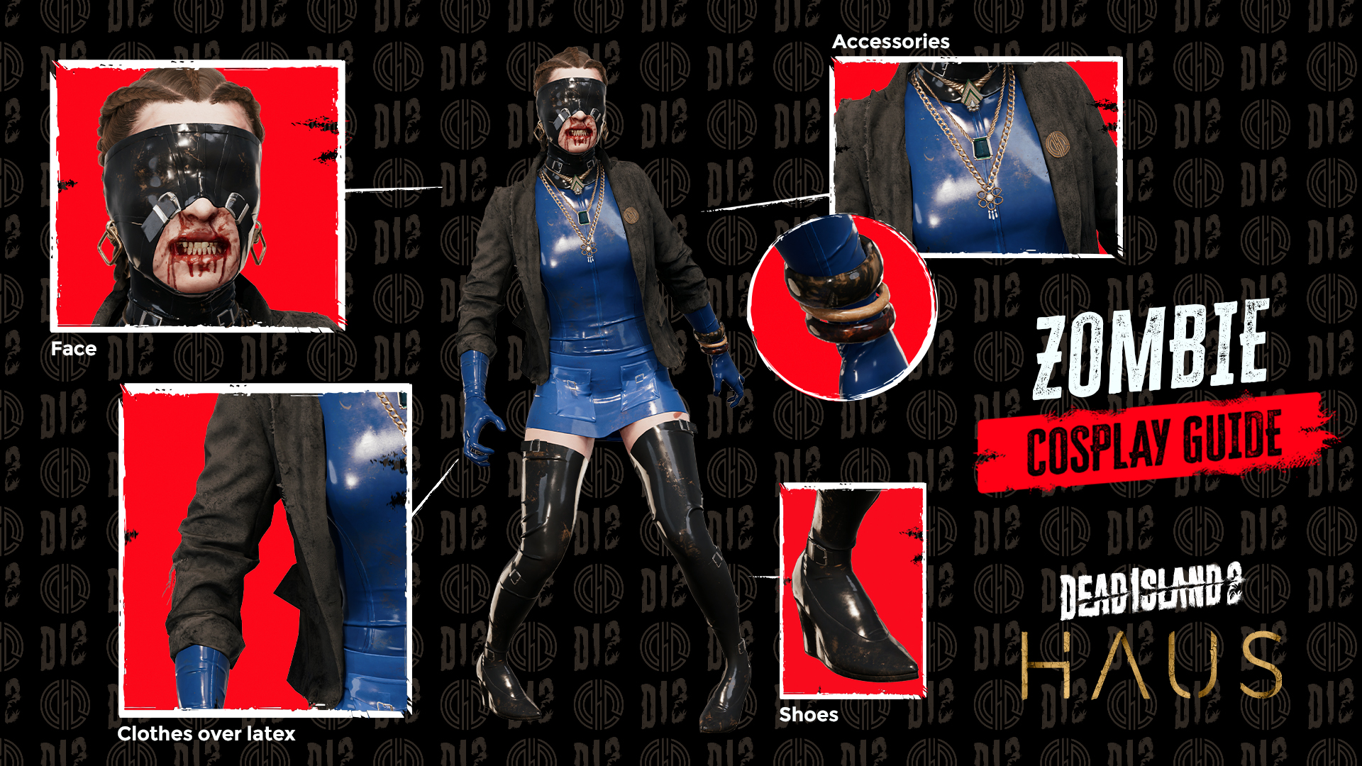 PLAION on X: Wherever you're headed, this zombie cosplay guide