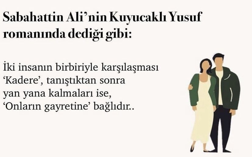 Çaba, gayret,kader…