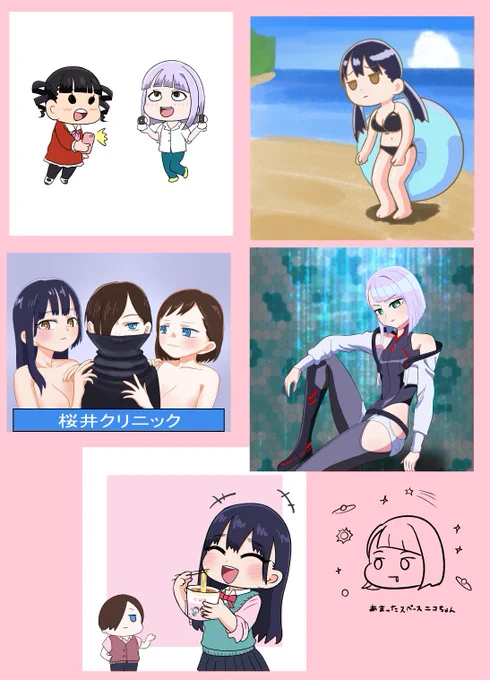 #今月描いた絵を晒そう 10月分 僕ヤバ編
ニコちゃんも本編でもっと出番ないかなぁ～・・・🍜 