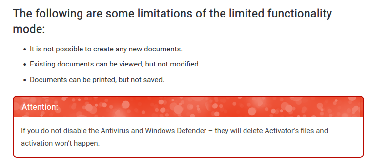 H_Miser's tweet image. Igor is now helping you &quot;activating&quot; your unpaid Office products on hxxps://office-activator[.]com/. 

What a gentleman, but don&apos;t forget to disable your antivirus if you want to see your credentials stolen in your browser also... 

#cryptbot #infostealer