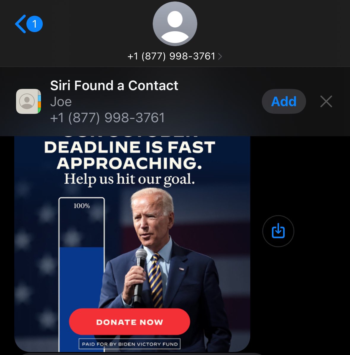 I don’t think I’m on a first name basis with the guy, Siri