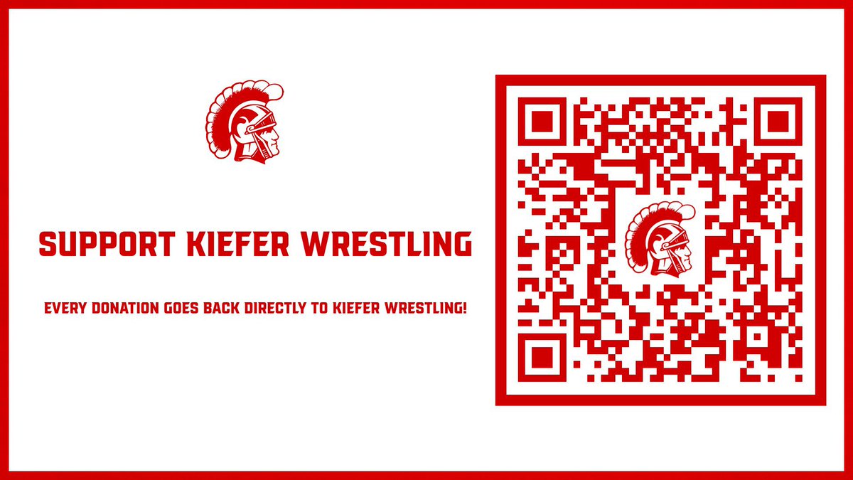 Our Fall Fundraiser has officially started! Please click on the QR code below to donate to our Wresting Program (Boys &amp; Girls). Every donation goes directly back to our student-athletes.

donate.uptempofundraising.com/donate/bf300d2