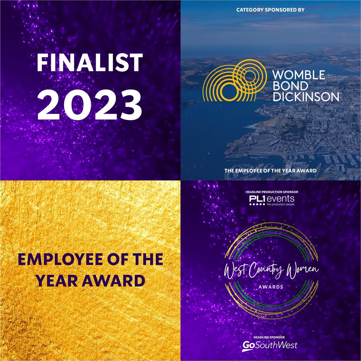 Very proud to say I have been selected as a finalist at <a href="/thewomenawards/">West Country Women Awards</a>! Thanks to our amazing clients and community who inspire us every day to keep doing what what we do with passion - Hannah x