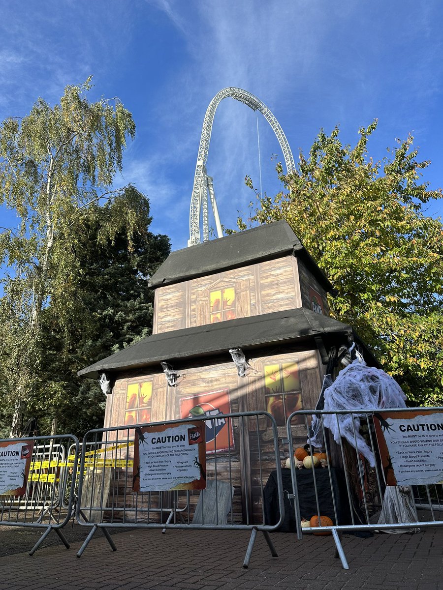 We’ve been building something spooktacular over at <a href="/THORPEPARK/">Thorpe Park Official</a>🎃 

Head over to fright night and see what’s inside…..🏚️

<a href="/Fanta_GB/">Fanta GB&I</a> 
<a href="/CocaCola_GB/">Coca-Cola GB</a> 
<a href="/RSKGroup/">RSK</a> 

#frightnight #experientialmarketing #eventproduction #fantaspookbooth