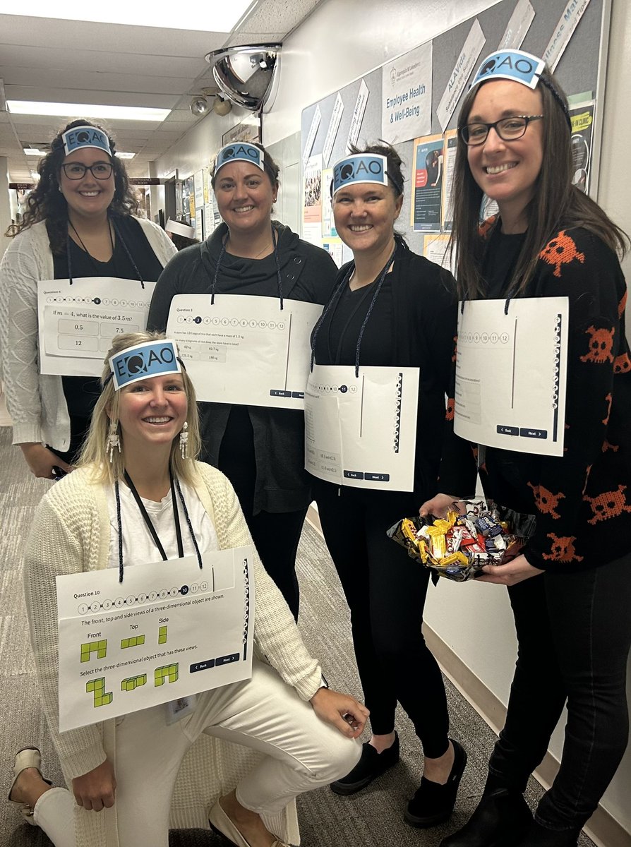jennjohnston56's tweet photo. Happy Halloween from our ALCDSB Math team! 🎃👻 EQAO doesn’t have to be scary. Our mission is to offer guidance and support to educators and students in preparation of the EQAO assessment. #alcdsbMathPlan @msmurray_alcdsb @MsBalemba @mrsangeladalton @alcdsb @eqao https://t.co/Uc4qla92aE