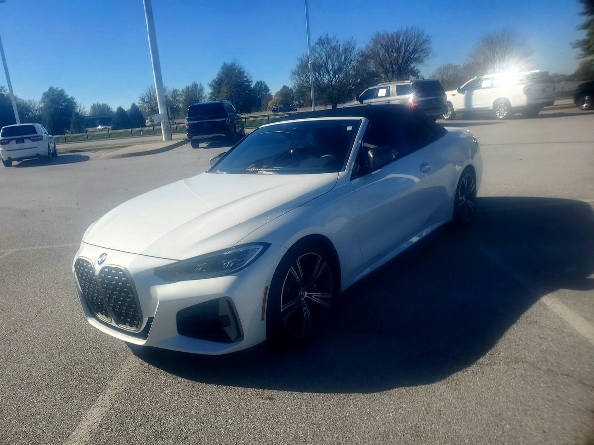 Come take a drive in this BMW 440i Convertible. Please ask for Kevin at McLarty Daniel Chevrolet, 1159 N 45th St, Springdale   Arkansas.