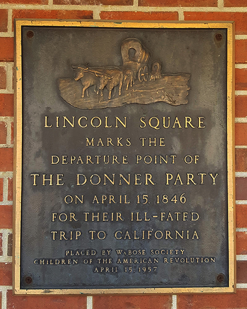 ALPLM's tweet photo. Today in 1846, snow began falling on settlers in the mountains on the California-Nevada border, trapping 81 people for the winter. Forty-one of them died. This group, the Donner Party, had begun its trek west in Springfield, Ill.

#ILhistory #DonnerParty #Disaster https://t.co/r67iMsKxFs
