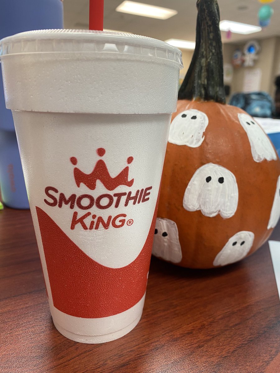 Shoutout to our AMAZING PTA for smoothies to make this Halloween a little more sweet!