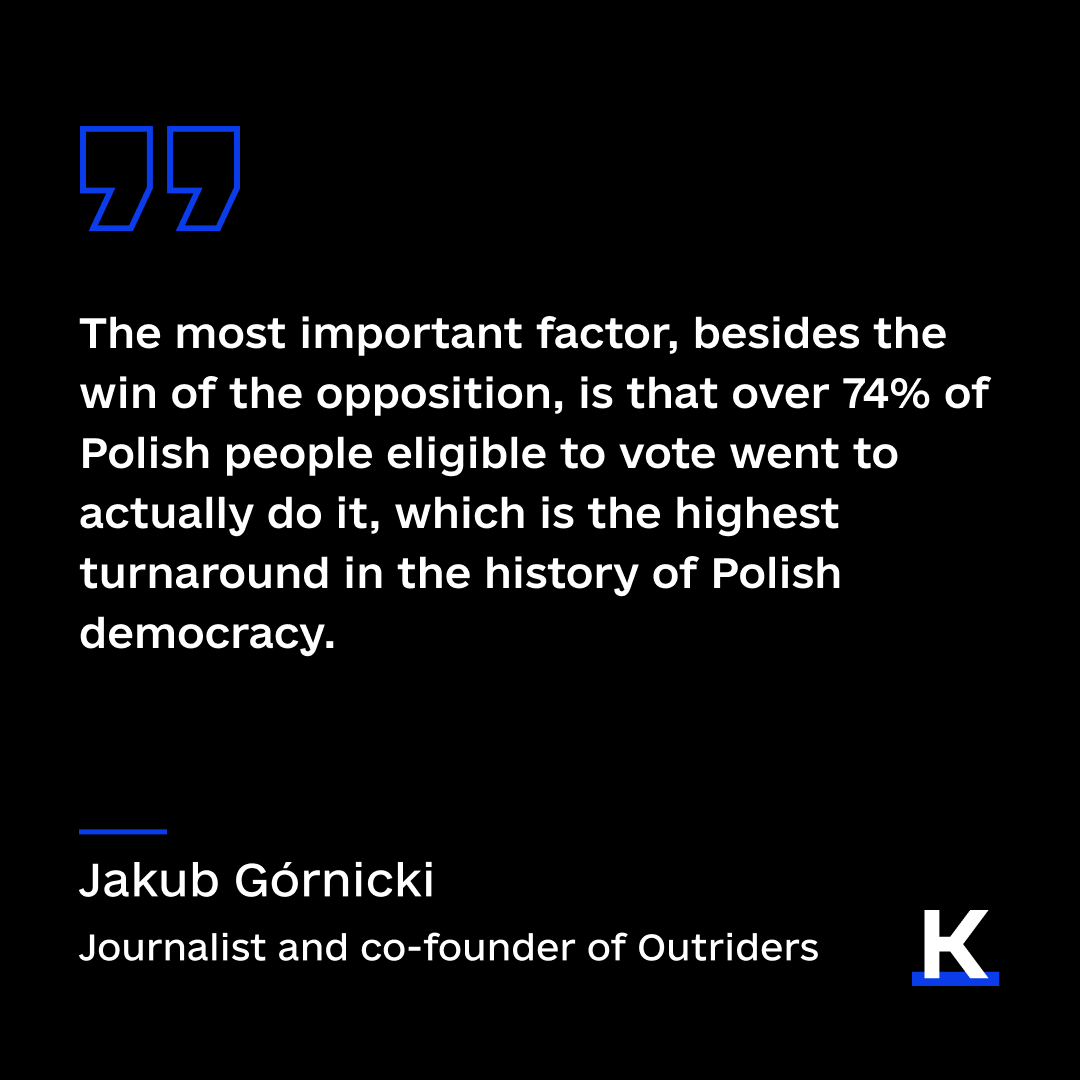 PowerLinesPod's tweet image. In our latest episode, journalist and co-fonder of Outriders @jakubgornicki speaks with host @j_parus about Poland&apos;s recent parliamentary election, and how it will affect Ukraine and broader Europe.

👂Listen here: pod.link/1643726015/epi…