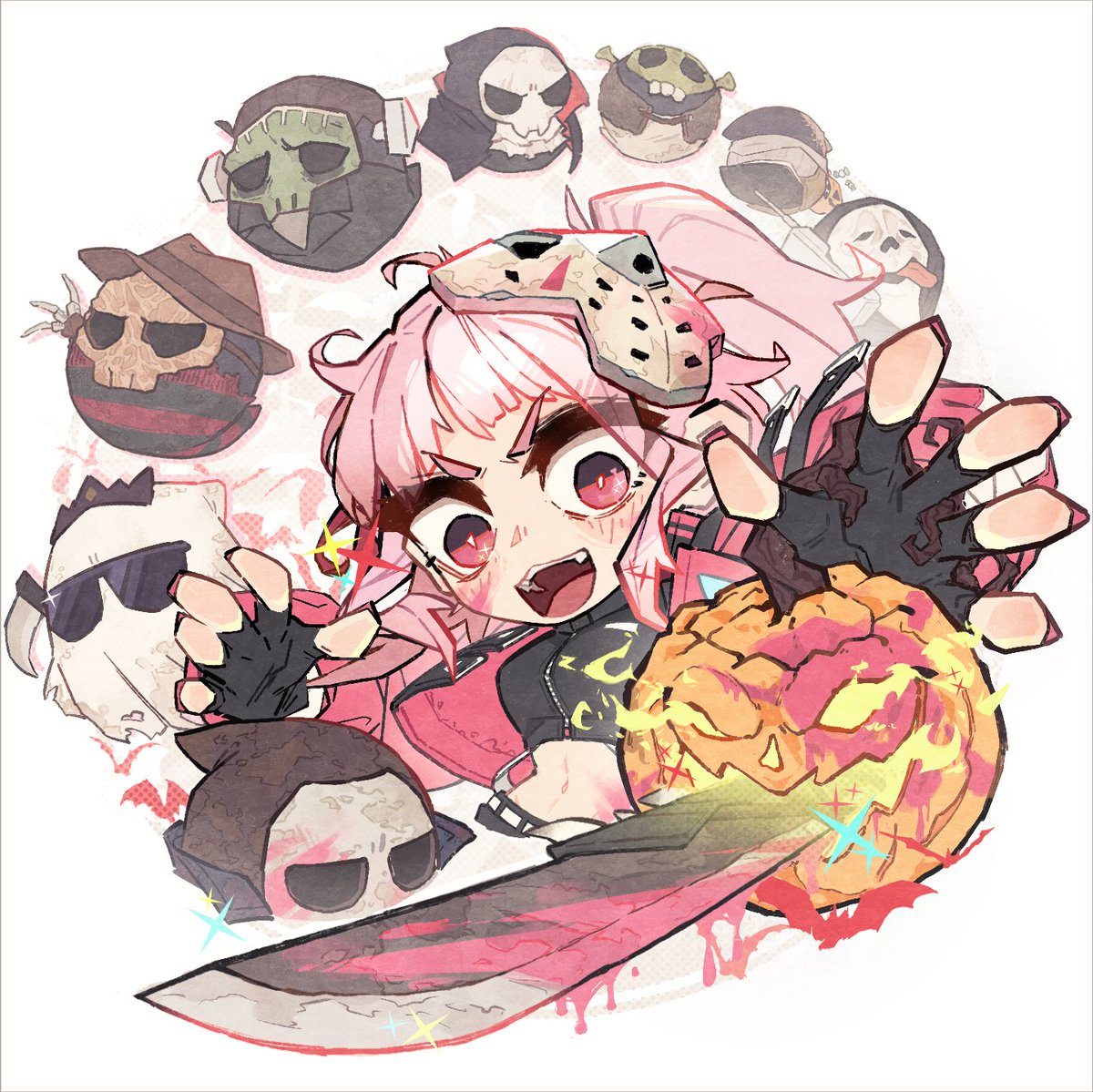 kuran472e's tweet photo. - Monsters���☠️👻
[#callillust] https://t.co/Ipj1jD6DeN