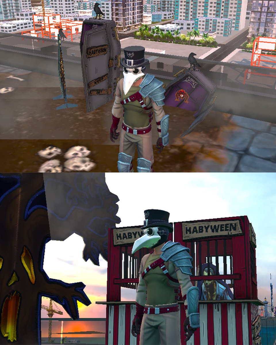 habytat_io's tweet image. 🎃👻 Happy Habyween, Metaverse fam! 🌟

Get those costumes ready for one last day of spooky fun in Habytat! 🚀👽

IT&apos;S YOUR TURN! Customize your avatar with spooky outfits, and share some pics with us 🌌👻 #HabyweenMagic #MetaverseFun