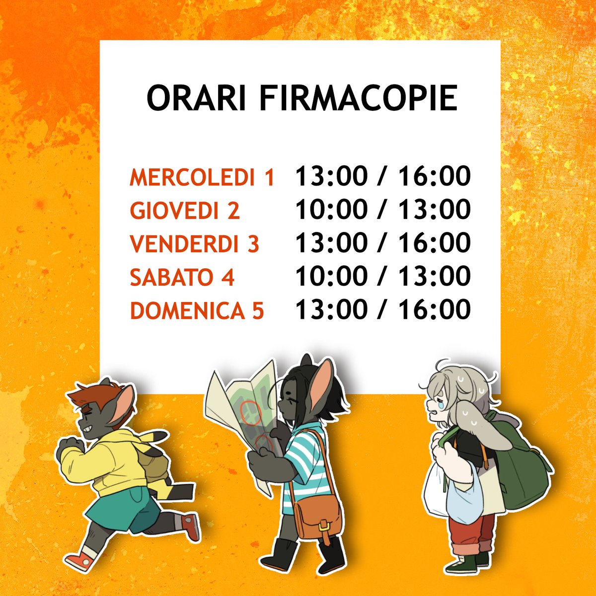 Eccoci qua con tutte le info per trovarmi a Lucca nei prossimi giorni! 🐰❤️