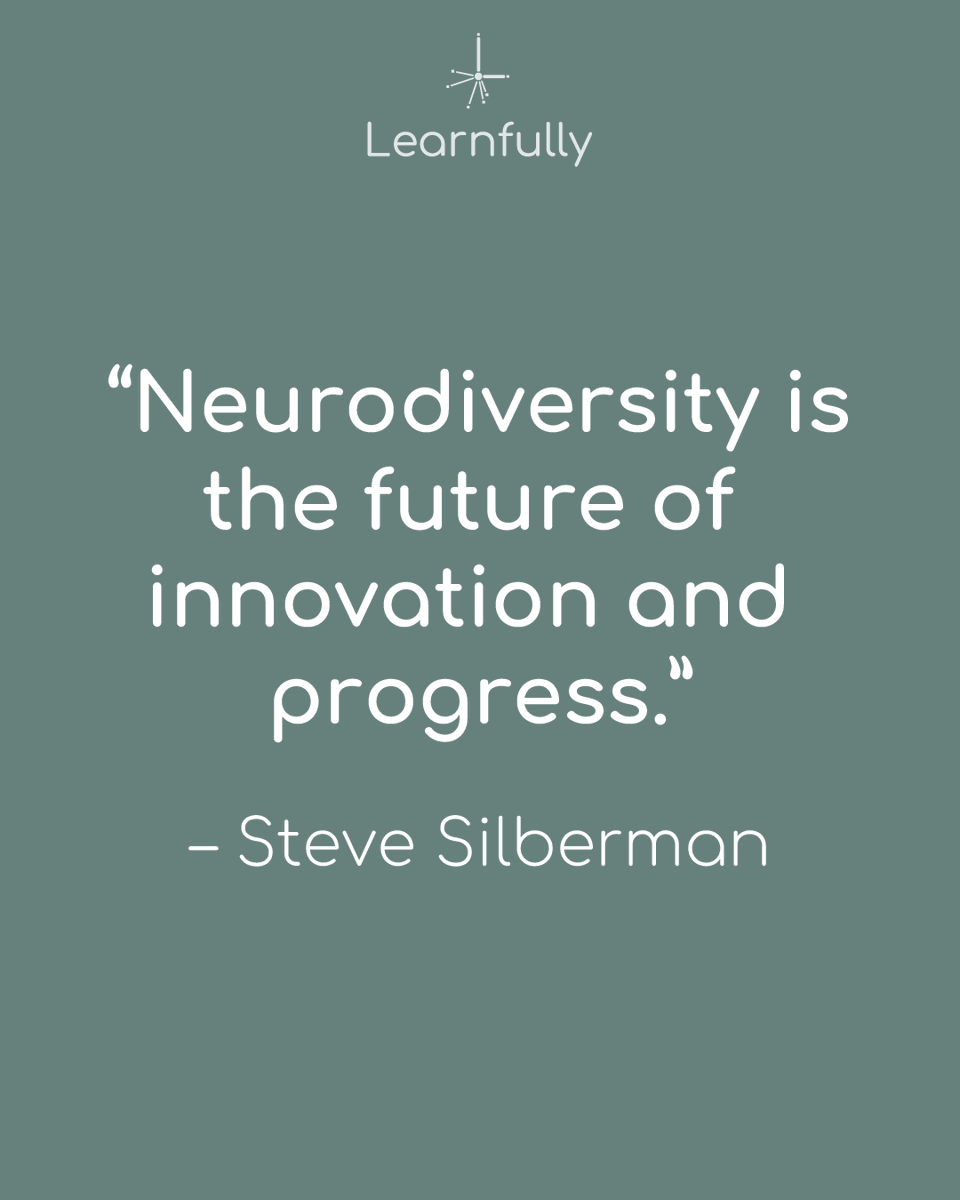 HelloLearnfully's tweet photo. Instead of labeling and bemoaning #neurodiversity, let’s nurture and support our unique brains and build the tools we need to access our smarts and take on the world! We are the future! Let Learnfully help you start building → https://t.co/4vWvhwCax1. https://t.co/BO3q9SOEvh