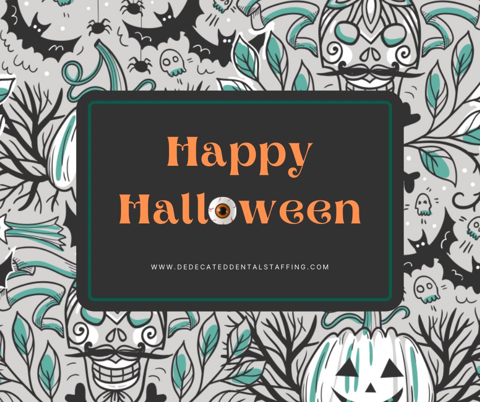chas2323's tweet photo. Happy #Halloween 2023 #DDS #DentalStaffing #dentistry https://t.co/PpkcrxfMIZ