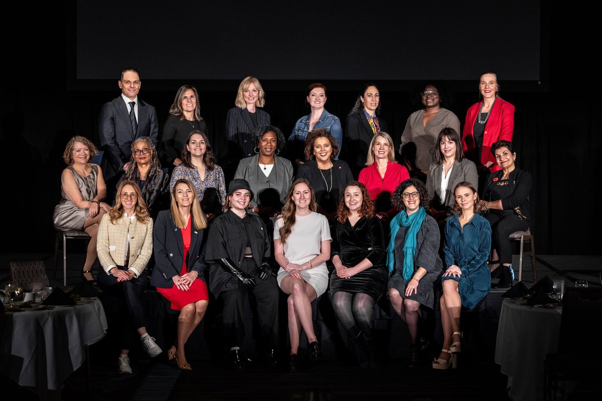 Félicitations à nos lauréates! Apprenez en plus sur les lauréates des #PFM bit.ly/3FwlJtL et les lauréates #Inspirationnelle bit.ly/3Fzspal