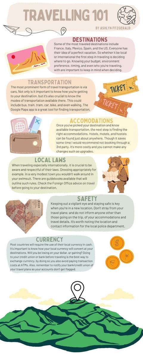 Ash_vsmarketing's tweet photo. This is my infographic on traveling tips, I hope you enjoy class! #su2412 #infographic #travel https://t.co/jht2X8iYvU