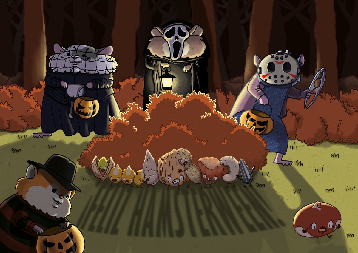 ¡Feliz Haloweeeeeeeen! 

Hoy es el único día del año en el que veré una comedia romántica. 

Bueno, ¿a quién quiero engañar? No; hoy, igual que casi todos los demás días del año, veré una peli de terror 😁