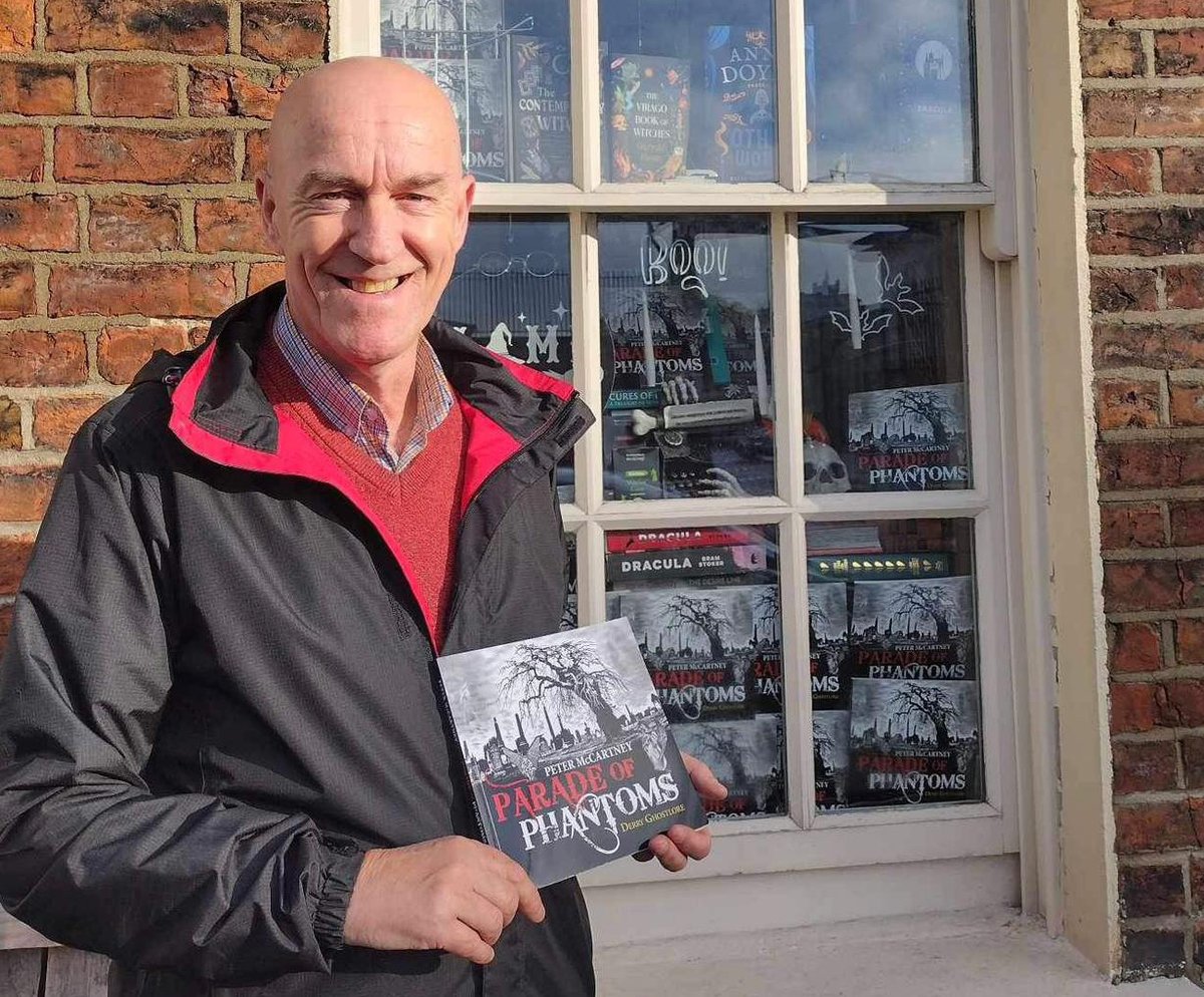Guildhall Press (@guildhallpress) on Twitter photo Acclaimed Derry actor Pat Lynch at Little Acorns Bookstore, one of the narrators of the Parade of Phantoms Audiobook at ghpress.com/shop/parade-of…… Parade of Phantoms book at ghpress.com/shop/product/p…… #DerryHalloween #VisitDerry <a href="/Derryvisitor/">Visit Derry</a> <a href="/BBCRadioFoyle/">BBC Radio Foyle</a> <a href="/LittleAcornsBks/">Little Acorns Bookstore</a> Acclaimed Derry actor Pat Lynch at Little Acorns Bookstore, one of the narrators of the Parade of Phantoms Audiobook at ghpress.com/shop/parade-of…… Parade of Phantoms book at ghpress.com/shop/product/p…… #DerryHalloween #VisitDerry <a href="/Derryvisitor/">Visit Derry</a> <a href="/BBCRadioFoyle/">BBC Radio Foyle</a> <a href="/LittleAcornsBks/">Little Acorns Bookstore</a>