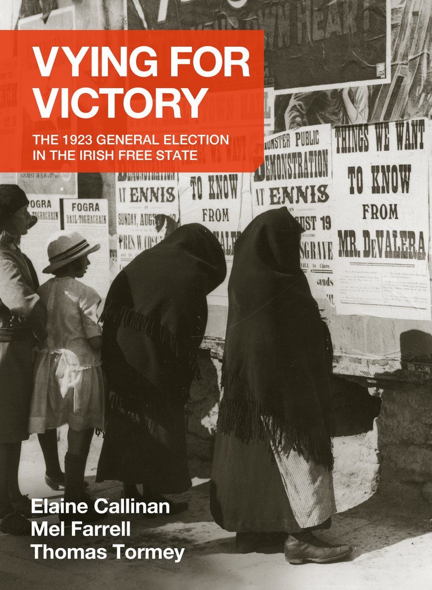 Carlow College is thrilled to host the launch of new book 'Vying for Victory: The 1923 General Election in the Irish Free State', edited by Carlow College lecturers, @emcallinan and @drMel_Farrell, and Dr Thomas Tormey. Join us on Mon, 13th Nov. 👉carlowcollege.ie/events/book-la…