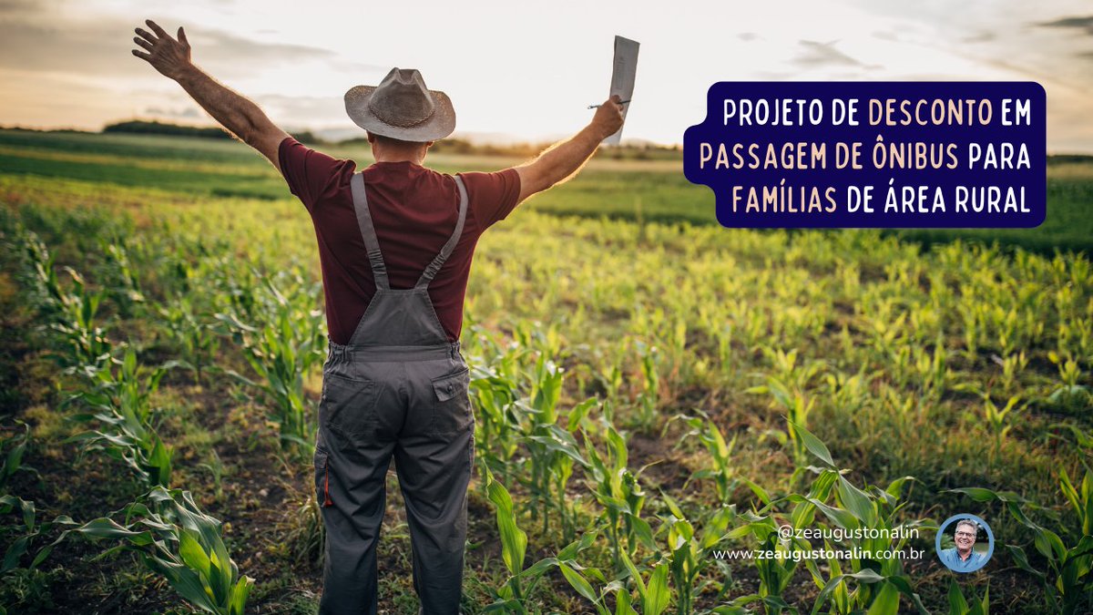 zeaugustonalin's tweet photo. ✅ A Comissão da Câmara dos Deputados aprovou um projeto de lei relacionado a descontos em passagens de ônibus para famílias que residem em áreas rurais. 
O desconto é direcionado especificamente para famílias que vivem em regiões rurais. 👨‍👩‍👧‍👦 https://t.co/ln0y5WvOk2