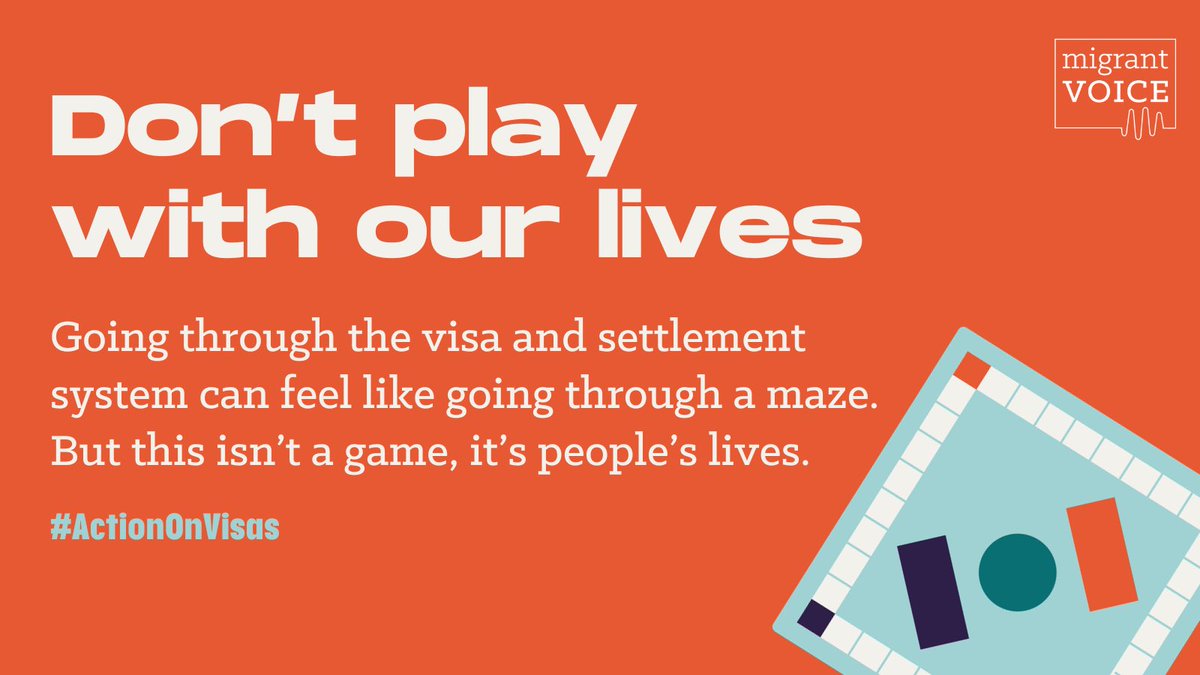 Families before cruel policies, 

People before profits, 

Our communities before the hostile environment, 

We need #ActionOnVisas now. 

This #thecostoflovingcrisis cannot go on any longer. 

Our lives don’t deserve to stay in limbo. 

We need our families