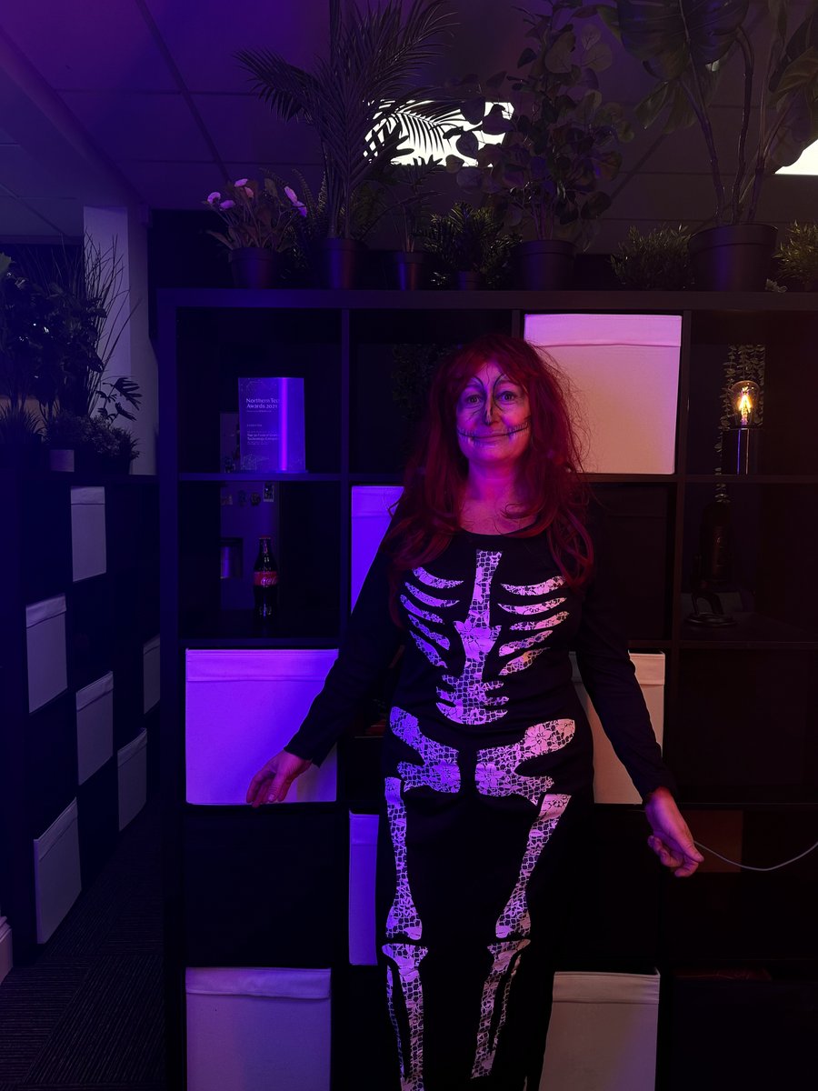 Synextra's tweet photo. Experts in, well... definitely not Polo Shirts. 🎃

It seems as though the Synextrites took the day off and instead were replaced by some rather spooky looking guests. Happy Halloween everyone from the (not so scary) Synextra team. 👻

#OfficeHalloween #OfficeCostumeContest https://t.co/hmp51do1Nz