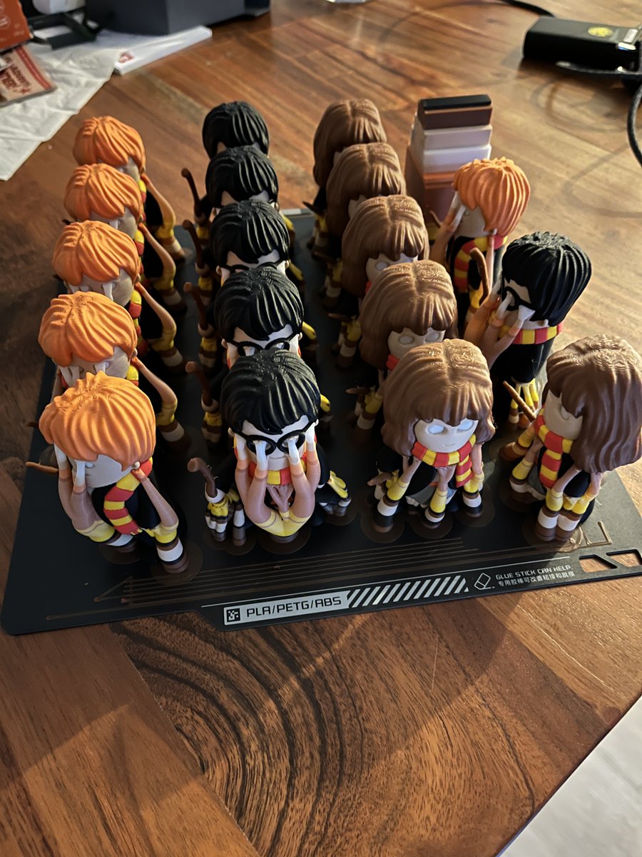 kilolerx's tweet photo. My first @wekster2507  Minis! Look great and the printing went without major complications. Printing in eight colors was definitely worth it. https://t.co/svJtdQWvDv