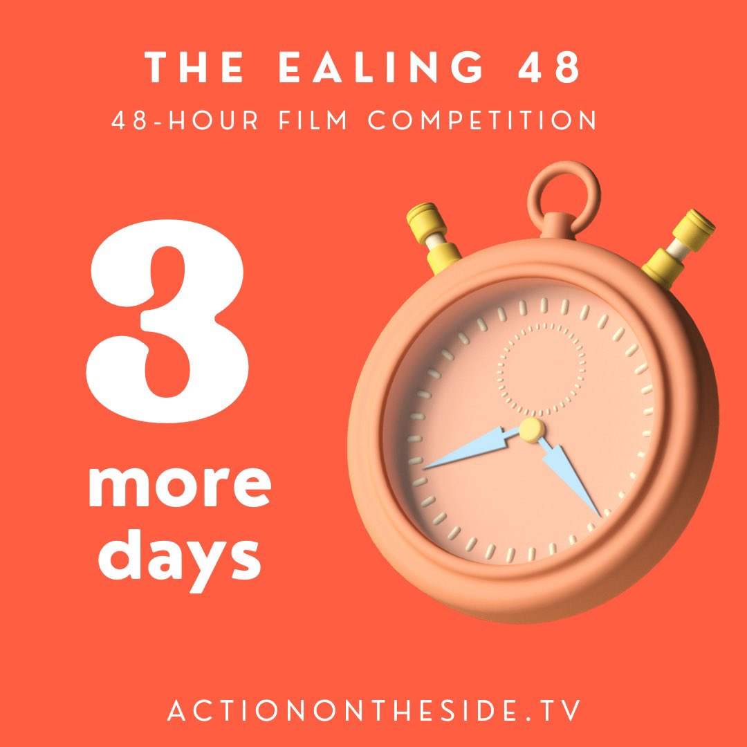 The #ealing48 film competition is THIS WEEKEND! 

Have you registered? Don’t miss out! You can take part from anywhere in the world!

Details and registration here

actionontheside.tv/48-hour-film-c…
