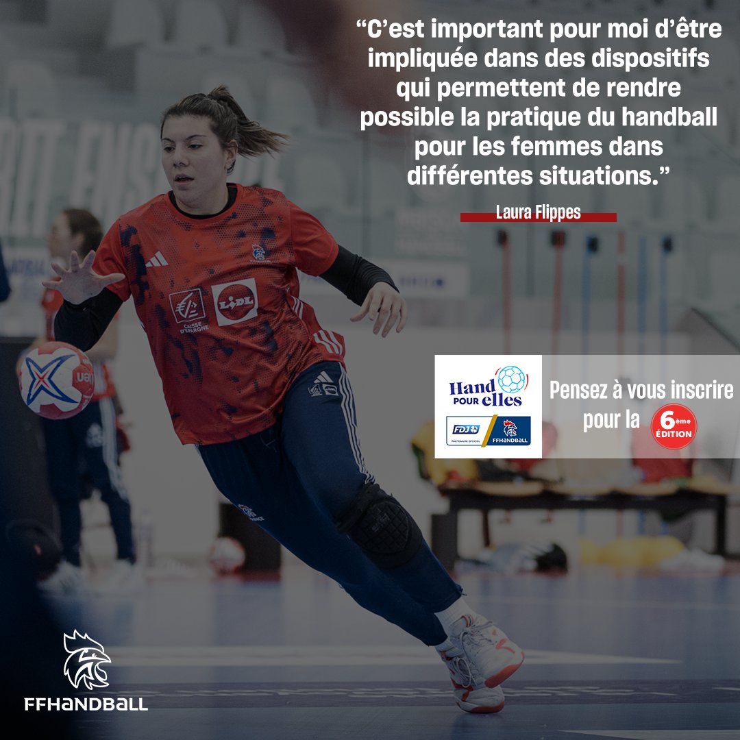 ffhandball's tweet photo. Pensez à vous inscrire dès maintenant à l'appel à projets #HandpourElles et contribuez au développement de la pratique féminine du handball ! ➡️ https://t.co/pX7sxlpEdQ

@FDJsport @laura_flippes https://t.co/7GbfnY0hJx