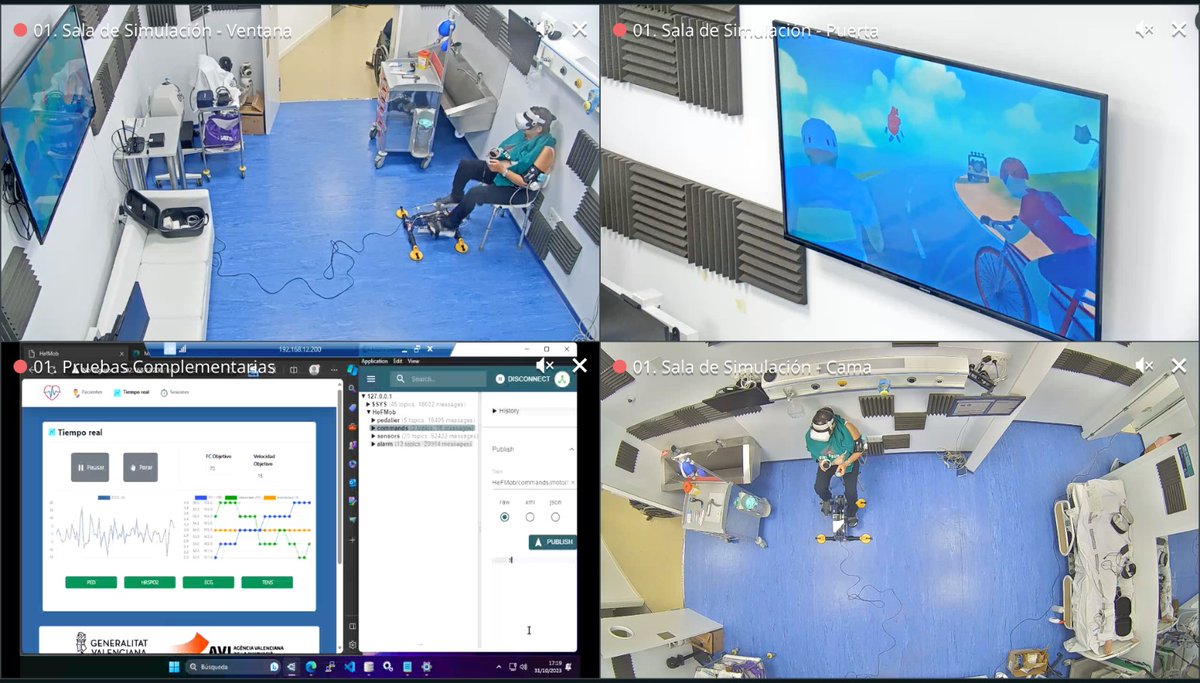 Rehabilitación en la insuficiencia cardíaca: #HeFMob #project. Sesión de validación ✅ 📷🎮
<a href="/cidumh/">CID (UMH)</a> <a href="/isabial_iis/">ISABIAL</a> <a href="/SarabiaJM/">Jose Manuel Sarabia</a> <a href="/carlesblasck/">Carles Blasco Peris</a> <a href="/CardioAlicante/">Cardiologia Alicante</a> <a href="/GVAsalualicante/">GVADptoSaludAlicante</a>