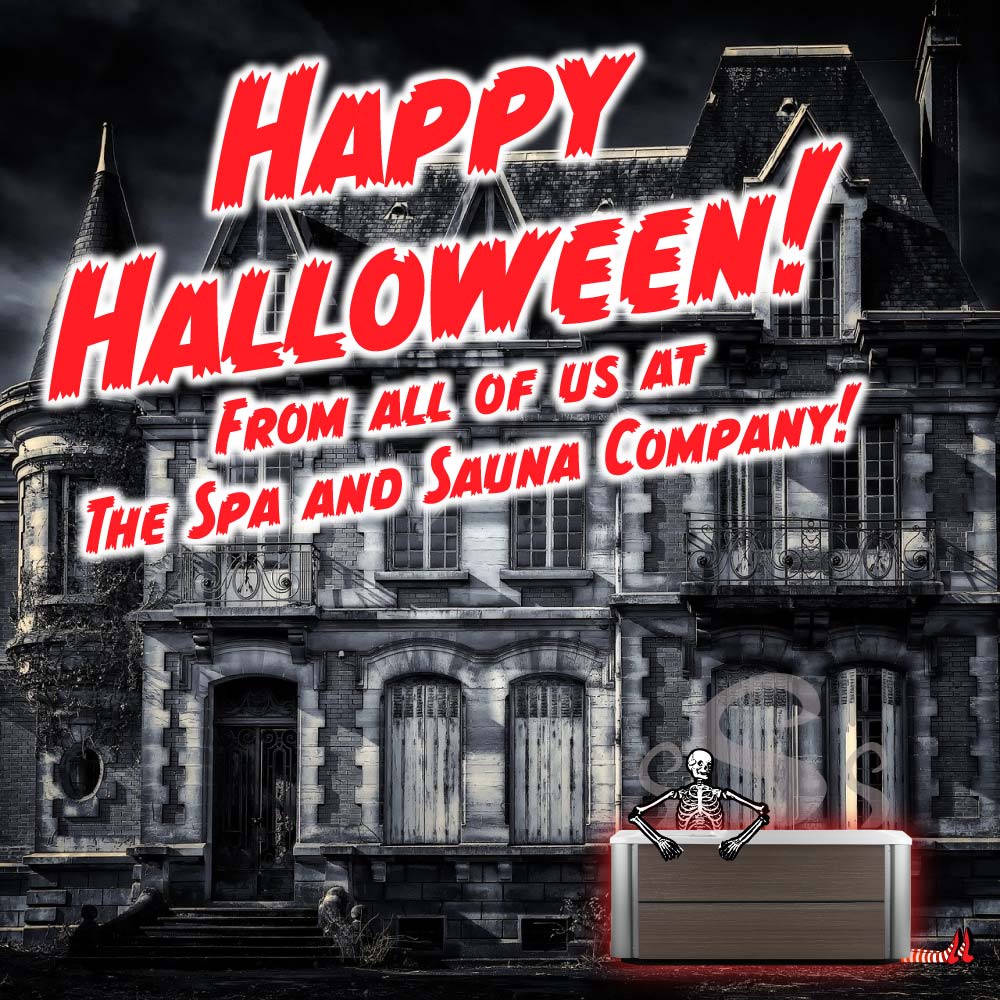 Happy Halloween from all of us at The Spa and Sauna Company! 

How are you celebrating this year? 

Tell us in the comments. 

#halloween #spaandsauna #perfecthottub #hottubs #spaandsaunaco #enhanceyourspace