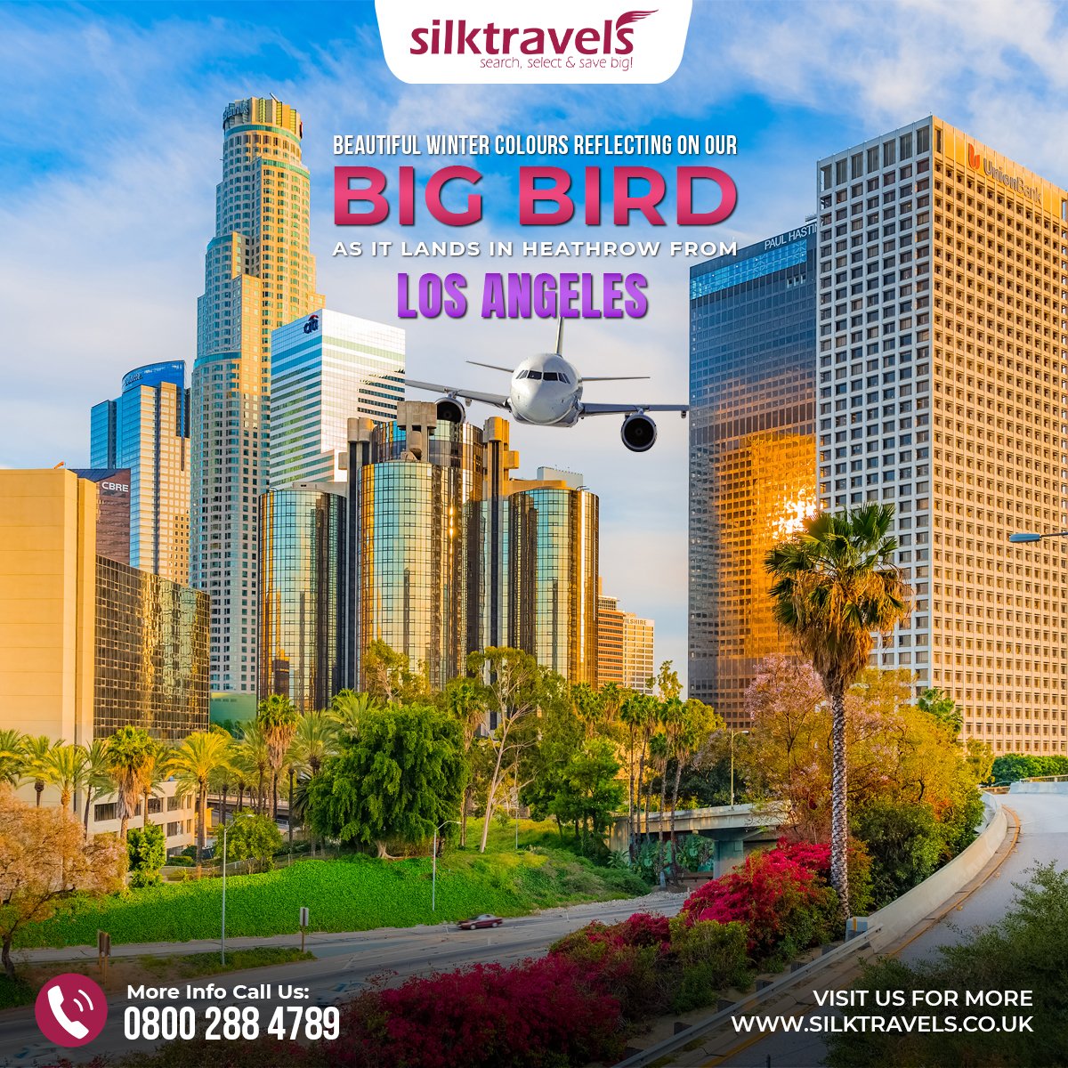 silktravelsuk's tweet photo. Beautiful winter hues reflecting on our aircraft as it lands in Heathrow from Los Angeles.
☎️: 0800-288-4789
🌐: https://t.co/Y36jlfIa2N
#Silktravelsuk #WinterHoliday #WinterTravel #ExploreNewDestinations #DreamTrip #TravelPlanning #TravelWithUs #BritishAirways #VirginAtlantic https://t.co/563jXPfwT2