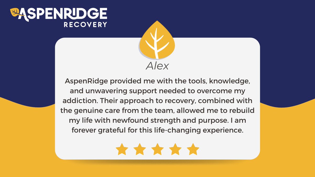 AspenRidgeRec's tweet photo. Alex's journey to sobriety with AspenRidge is a story of strength, determination, and ultimate success. His experience highlights the potential for transformation that awaits those who take that brave first step. 🌄

#Rehab #Drug #SubstanceAbuse #TestimonialTuesday #Alcohol https://t.co/WZNXkj8Uu6