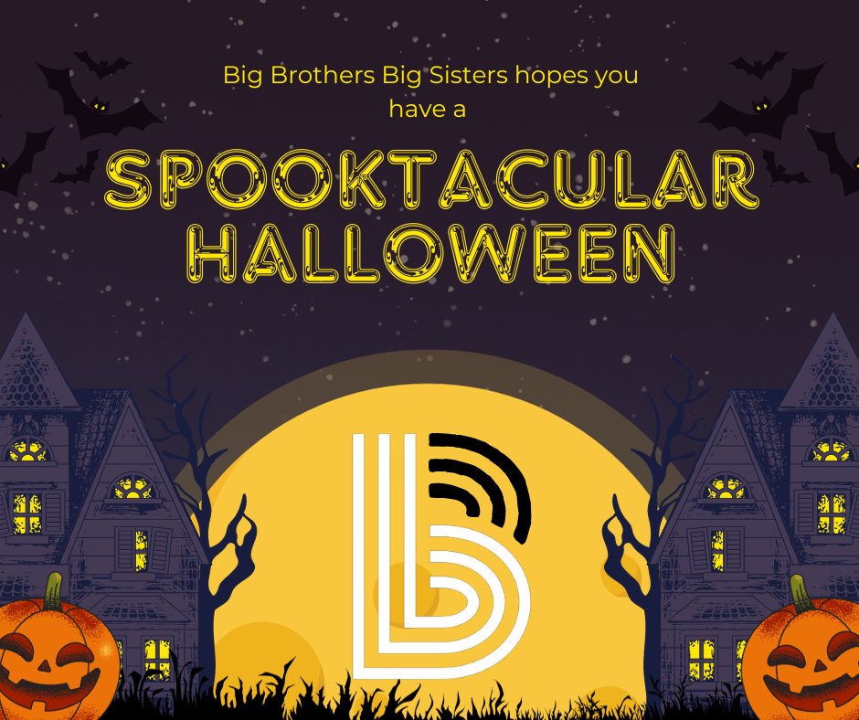 BBBS wishes you a hauntingly good Halloween filled with friendship, candy, and memories that will last a lifetime. Boo to you from the BBBS Crew!! 👻👻