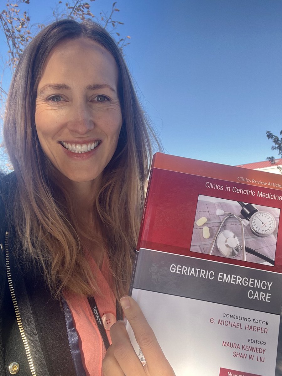 🔥Hot off the press! #geriatricergencycare edited by ⁦@MauraKennedyMD⁩ & ⁦@shan_lliu635⁩ 👏 @ElsevierConnect⁩ Happy to contribute to the chapter on #caretransitions to help our older patients get the most out of their ED visit w/ ⁦@CameronGettel⁩