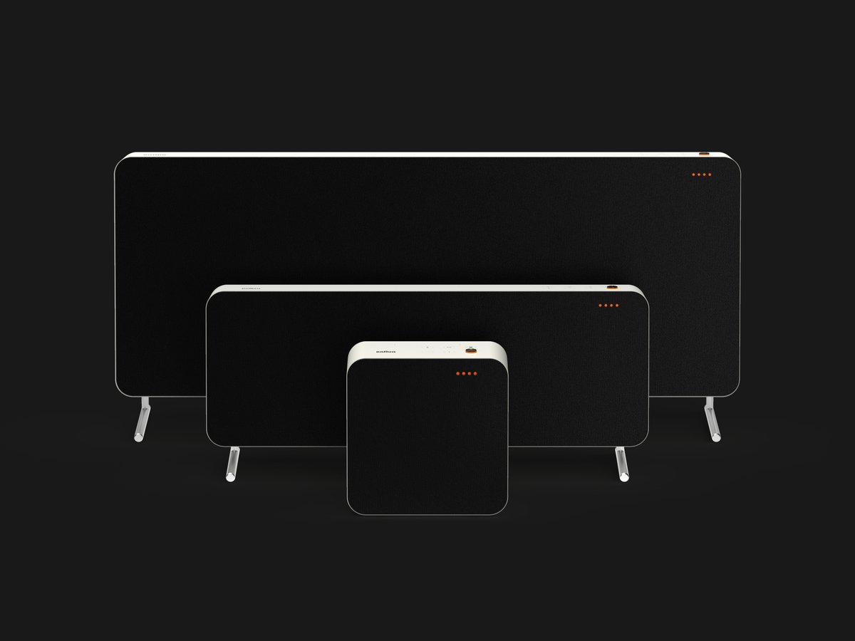 Don't you think our LE speakers' privacy mode is the perfect Halloween vibe? Mute the mics and go all black-and-orange tonight!