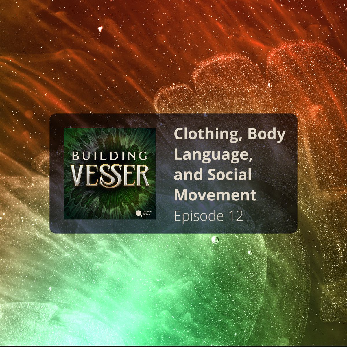 worldofvesser's tweet photo. Mike McHargue and Anne Houck talk about the clothing, the body language of Runzhé, and social movements in Hesh around emanation! 

Find out more and join our waitlist at https://t.co/Z6HQjEXUrC 💫

#RPG #TTRPG #Podcast 
#RolePlayingGames 
#TabletopRPG #Worldbuilding https://t.co/iVgnIgX2g2