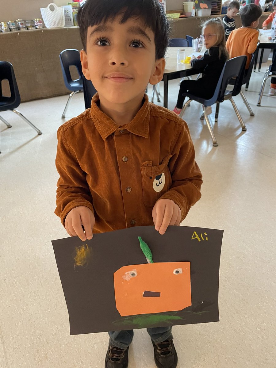 Then we had an opportunity to make square pumpkins after we discussed how it’s okay to be different <a href="/AVG_Griffins/">A.V. Graham</a>! We are all unique!