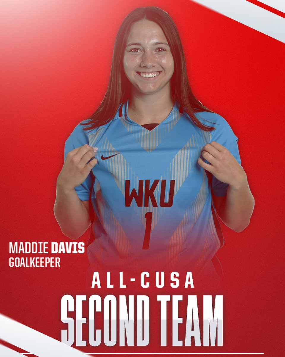 🏅 𝐀𝐥𝐥-𝐂𝐔𝐒𝐀 𝐒𝐞𝐜𝐨𝐧𝐝 𝐓𝐞𝐚𝐦 🏅

She’s our keeper! Congrats to <a href="/maddav343/">Maddie Davis</a> on earning Second Team honors!

#GoTops
