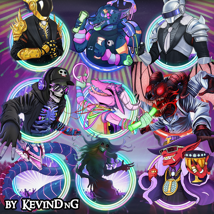 KevDnG's tweet photo. Happy Halloween Ravers! 🎃🧡💀
Now available on my Patreon and @roll20app , The Raveyard 2 - Electric Boogaloo! ☠️❤️‍🔥

Patreon: https://t.co/BiJVPsOoJh
Roll20: https://t.co/AW4PXjWZHw https://t.co/VopUXra169