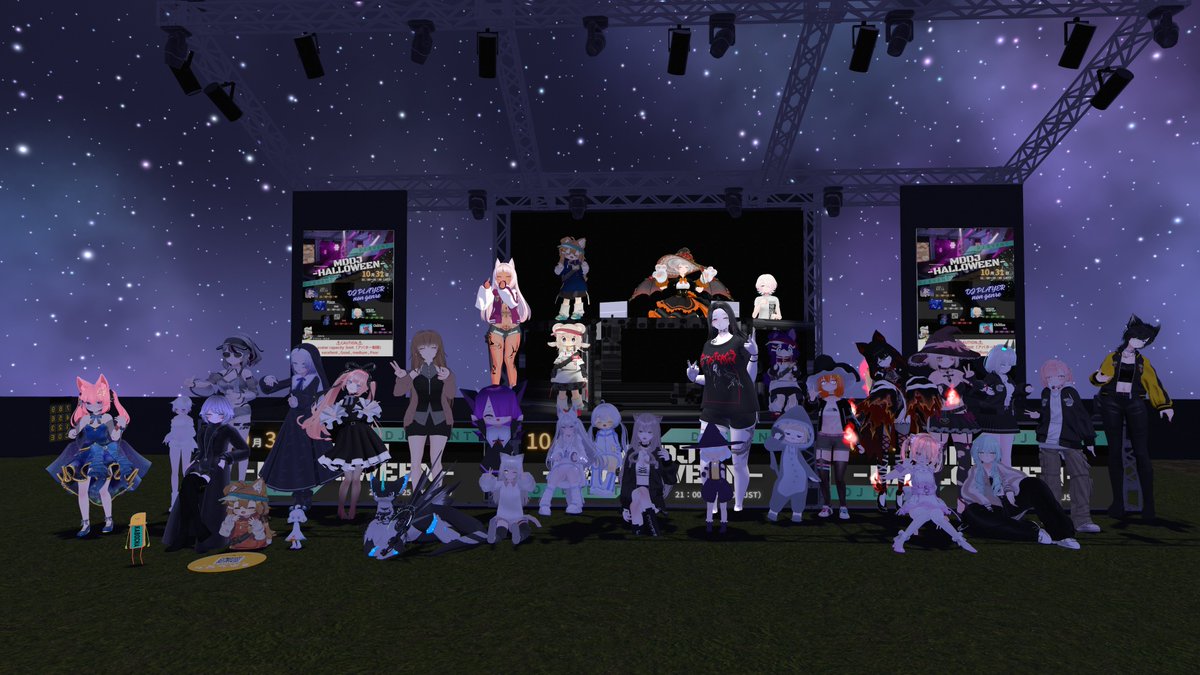 JeaoncKillyc's tweet photo. Halloween night dj event
DJ;CHELSEA
#VRchat #MDDJ #killycvrchatevent https://t.co/fwYi0kjpAQ