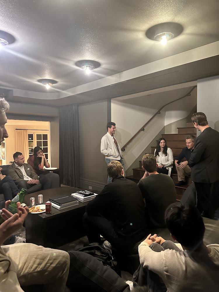 BTS of me and <a href="/marcus_lannie/">Marcus Lannie</a> interviewing <a href="/kevinhartz/">Kevin Hartz</a>.

He shared thoughtful insights on building his companies, acquisitions, competitors, bootstrapping vs taking VC money, how to hire, growing as a leader, and how to stick with a company for a decade plus. Bravo!