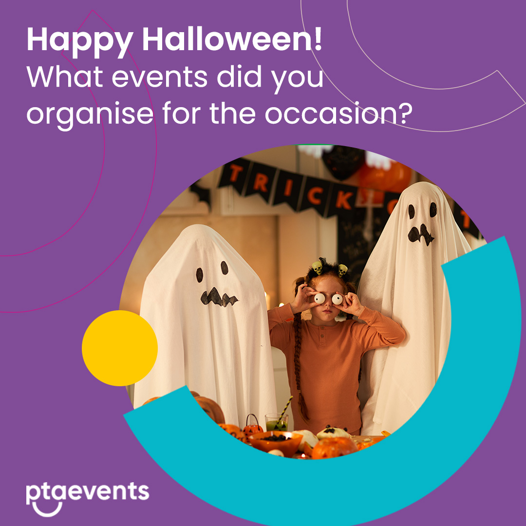 Happy Halloween! 👻

Did you hold any events to celebrate the spooky season? 

Reply to this and tell us what you did!

#PTAevents #spookyseason #halloween #happyhalloween #trickortreat #fundraising #parentteacherassociation #getinvolved #raisefundstogether #educationmatters