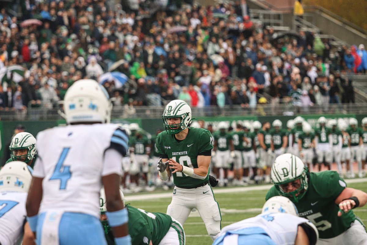 Massive Thanks to <a href="/RickBender12/">Rick Bender</a> and <a href="/DartmouthFTBL/">Dartmouth Football</a> for having me for there amazing win against Colombia!