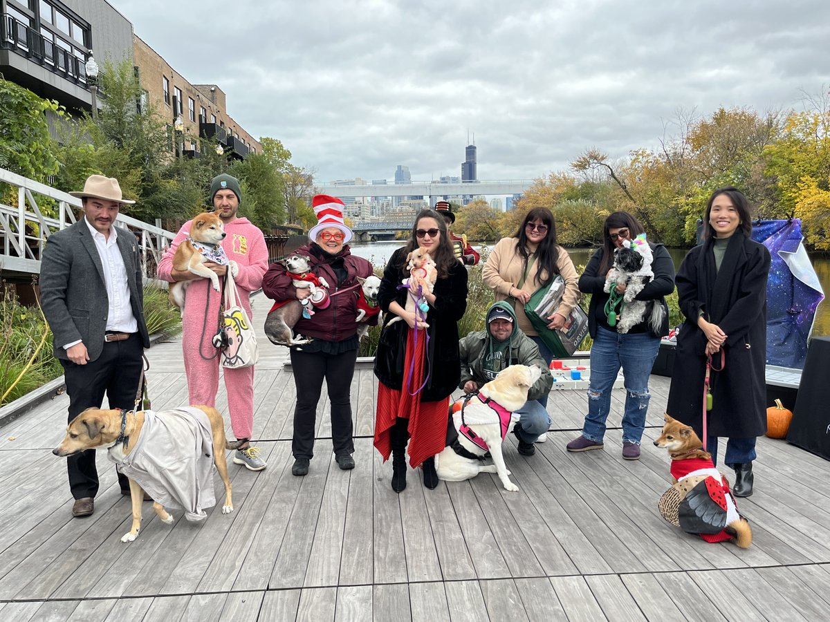 What better treat this Halloween than some sushi? The 1st place winner of our Howl-oween dog costume contest was: Winter the Sushi Roll! 🍣 Thanks to everyone who joined us on Saturday.