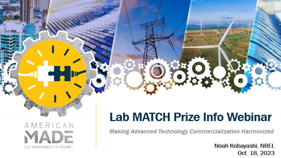 AMCprizes's tweet photo. Have you seen the full list of intellectual property eligible for the $620K #LabMATCHPrize? View them in our webinar recording, along with tips on your application content! https://t.co/qzBfW5mOMx https://t.co/y4ztcS2tPR
