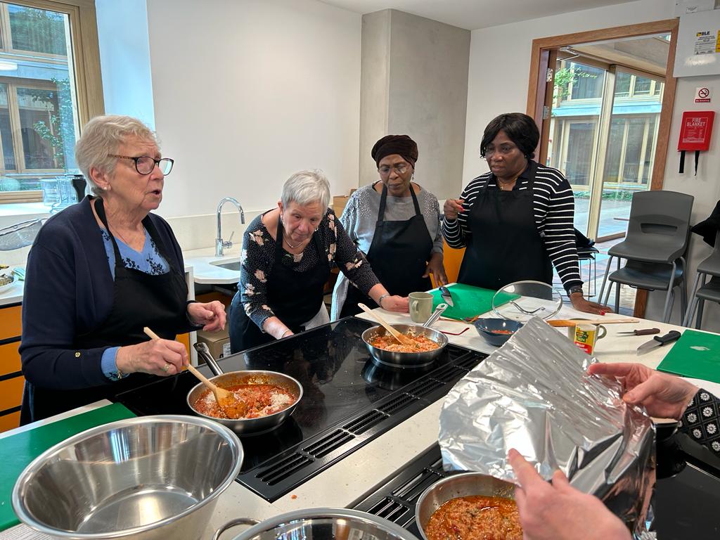 As #BlackHistoryMonth draws to a close we wanted to share our celebratory Jollof Rice Cooking Session at Appleby Blue last week. #BHM has shone a well-deserved spotlight on the work of black women - let's remember that everyday recognition and support are vital. #Southwark